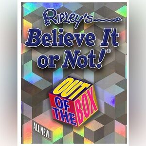 Ripley's Believe It or Not! Out of the Box Hardcover Book